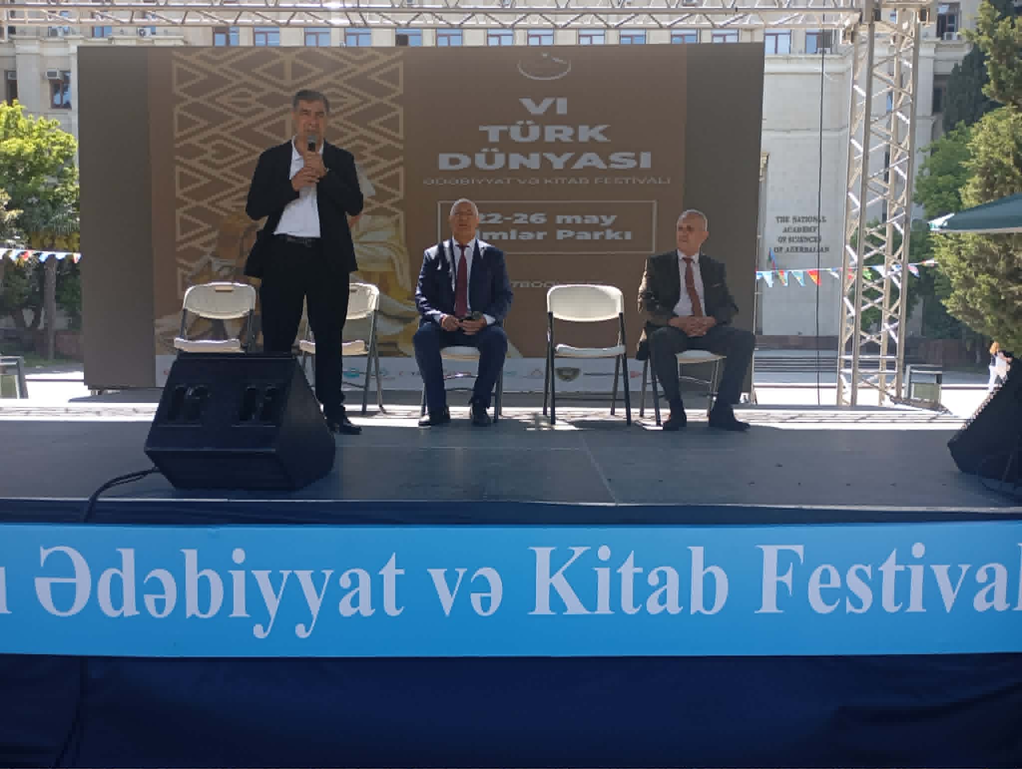 Ədəbiyyat İnstitutu VI Türk Dünyası Ədəbiyyat və Kitab Festivalında