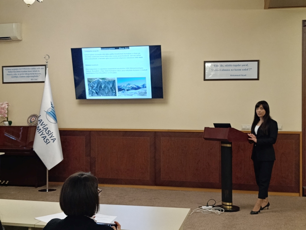 Coğrafiya İnstitutunun alimi beynəlxalq konfransda məruzə ilə çıxış edib