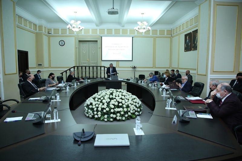 A meeting of the Presidium of ANAS was held