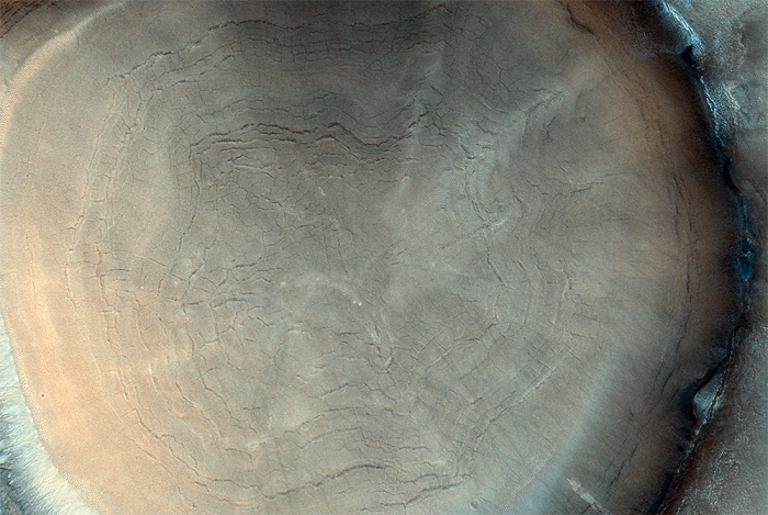 Avropa Kosmik Agentliyi Marsdan yeni görüntü paylaşıb
