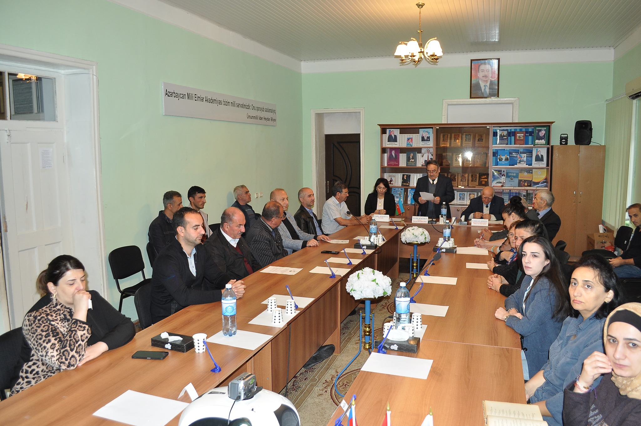 Şəki Regional Elmi Mərkəzində “Məhəmməd Əmin Rəsulzadə - mühacirətdə bitən ömür” adlı tədbir keçirilib