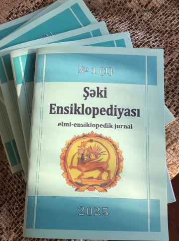 “Şəki Ensiklopediyası” jurnalının ilk nömrəsi çapdan çıxıb