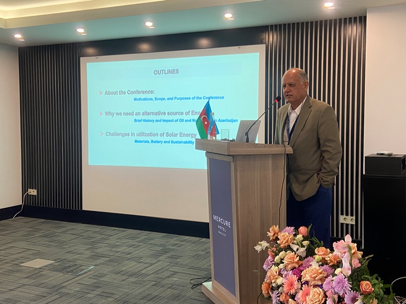 “Enerji, qida, ətraf mühit və iqlim təhlükəsizliyi sahəsində çağırışlar” mövzusunda beynəlxalq konfrans öz işini plenar iclasla davam etdirib