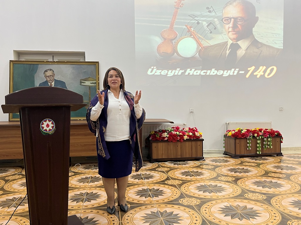 Üzeyir Hacıbəylinin 140 illiyi qeyd olunub