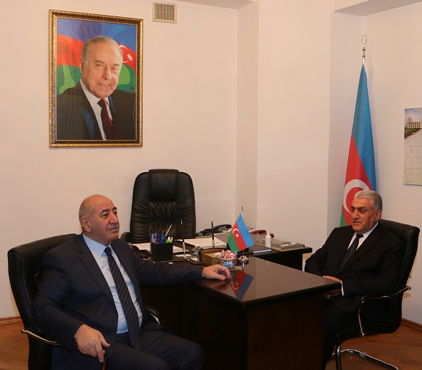Seysmoloji Mərkəzin və Milli Aerokosmik Agentliyinin rəhbərləri arasında görüş keçirilib