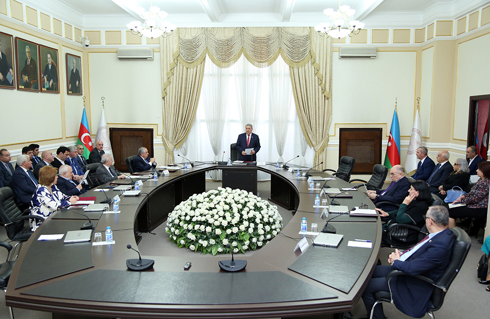 A regular meeting took place within the Presidium of ANAS