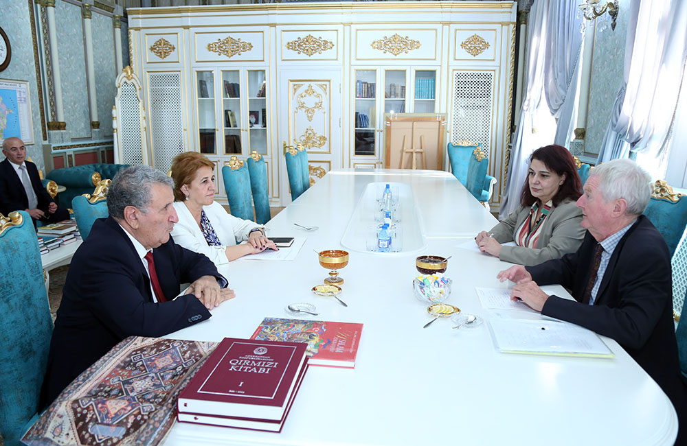 The president of ANAS met with a representative of InterAcademy Partnership