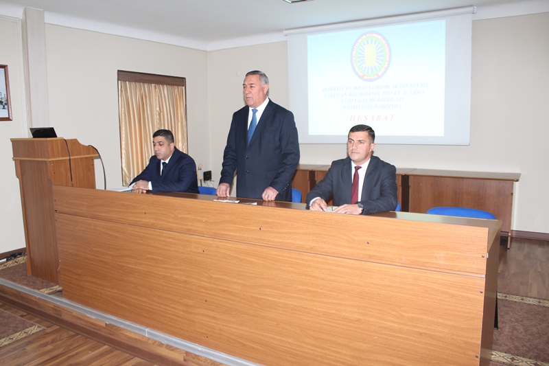 AMEA-nın Naxçıvan Bölməsi 2025-ci il üzrə yekun hesabatını təqdim edib
