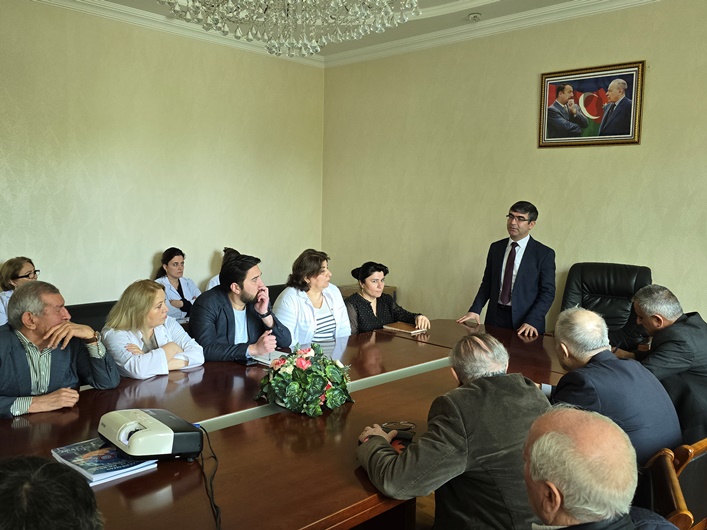 Kimya İnstitutunda innovasiya və texnologiyaların transferi ilə bağlı təqdimat keçirilib
