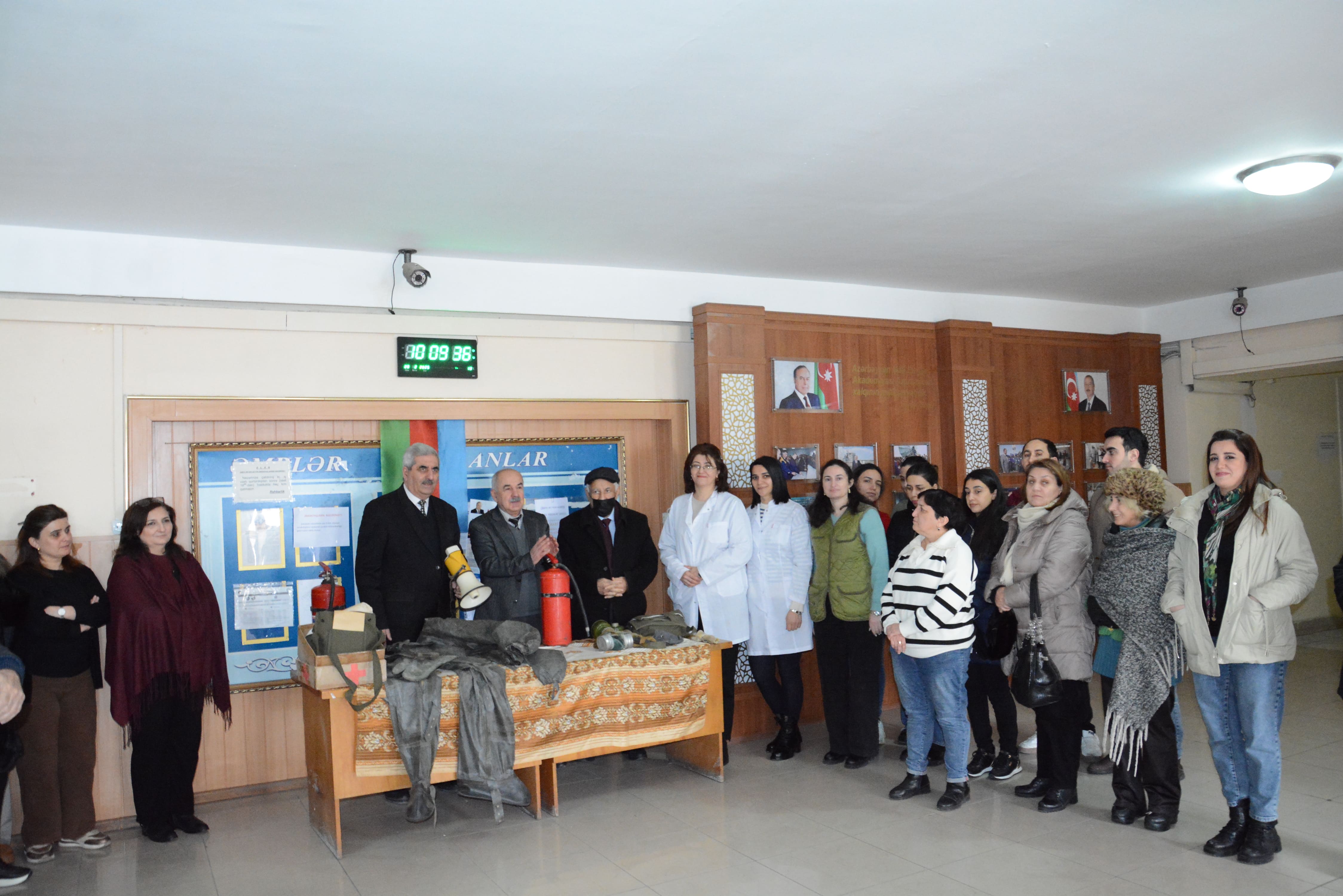 Radiasiya Problemləri İnstitutunda “1 Mart - Ümumdünya Mülki Müdafiə Günü”nə həsr olunmuş tədbir keçirilib