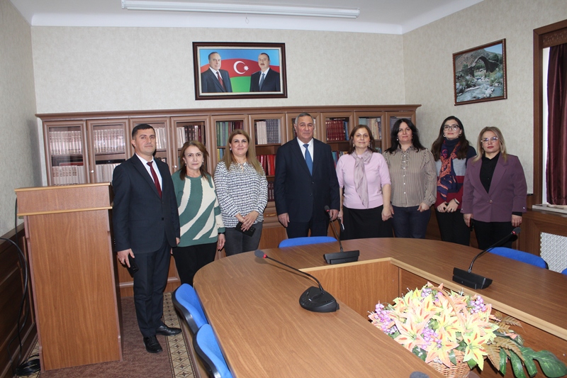 AMEA-nın Rəyasət Heyəti aparatının əməkdaşları Naxçıvan Bölməsində olublar