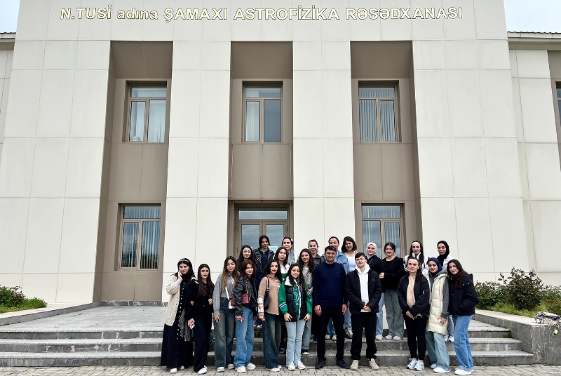 BDU tələbələrinin rəsədxanada istehsalat təcrübəsi başa çatıb