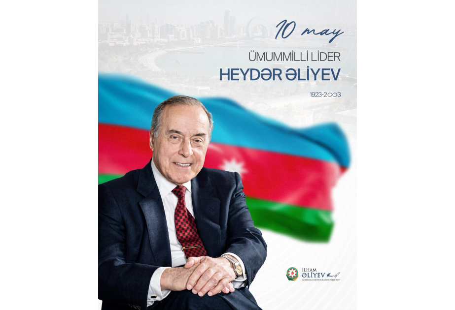 Prezident İlham Əliyev Ümummilli Lider Heydər Əliyevin 103-cü ildönümü ilə bağlı paylaşım edib