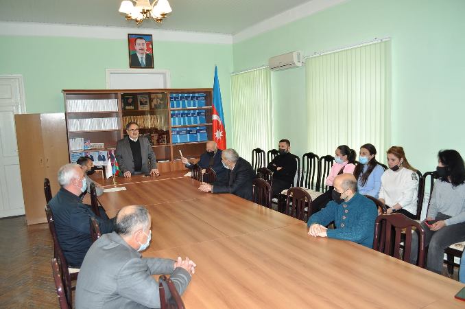 Şəki Regional Elmi Mərkəzində Milli Dirçəliş Günü qeyd olunub