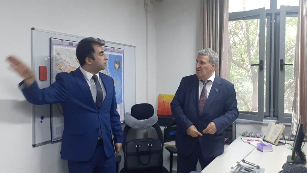 Academician Isa Habibbeyli visited the Department of Azerbaijani Language at the Beijing Foreign Studies University