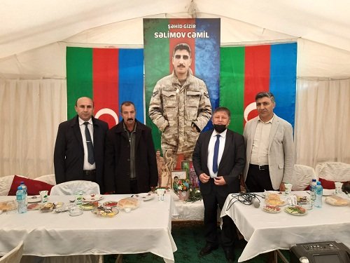 Fəlsəfə və Sosiologiya İnstitutunun əməkdaşları şəhid ailəsini ziyarət ediblər