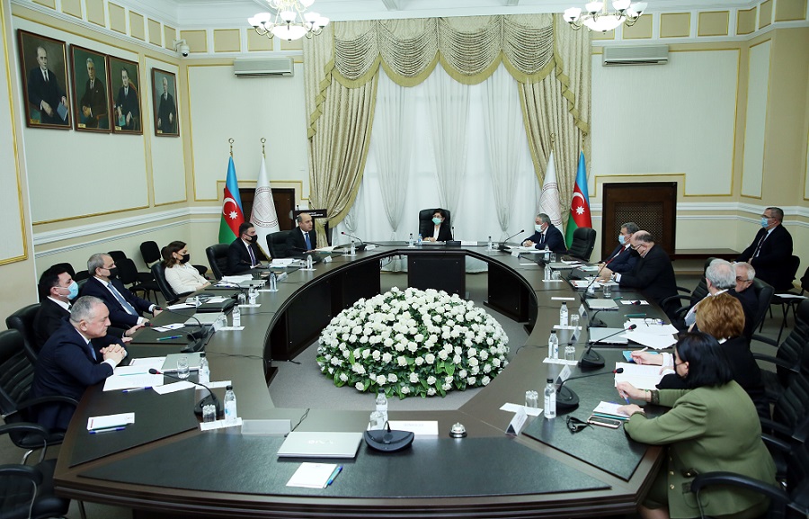 A meeting was held at the Presidium of the Azerbaijan National Academy of Sciences
