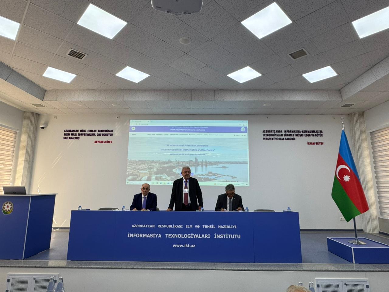 Riyaziyyat və mexanikanın müasir problemləri” adlı XII Beynəlxalq  konfrans öz işinə başlayıb