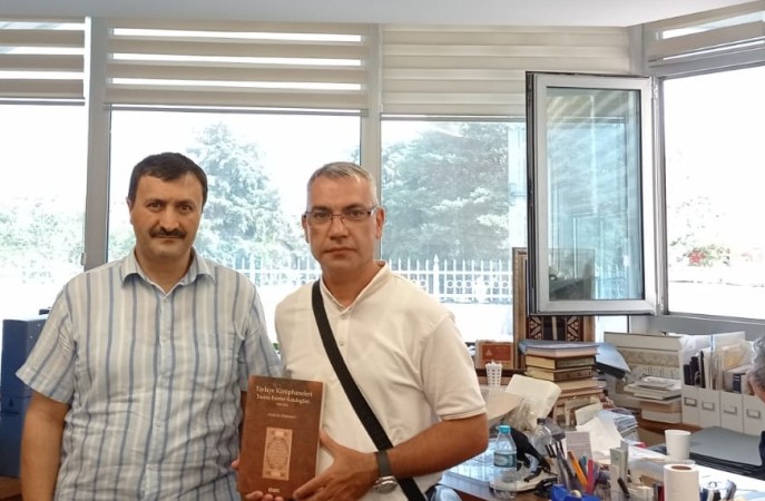 Əlyazmalar İnstitutunun əməkdaşları Atatürk Kitabxanasında araşdırma aparıblar