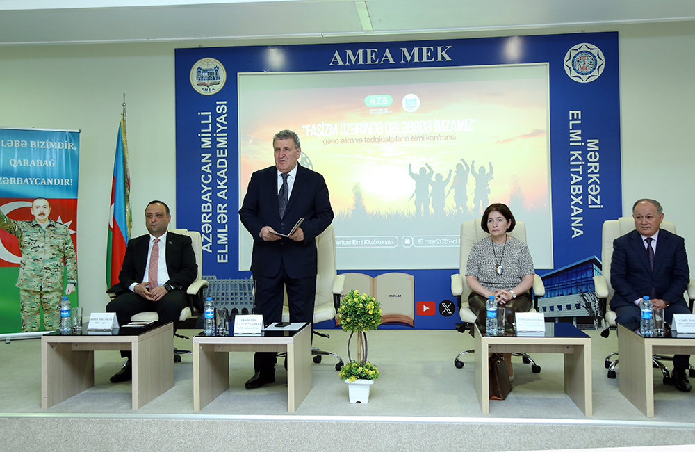 AMEA-da gənc alim və tədqiqatçıların respublika elmi konfransı keçirilib