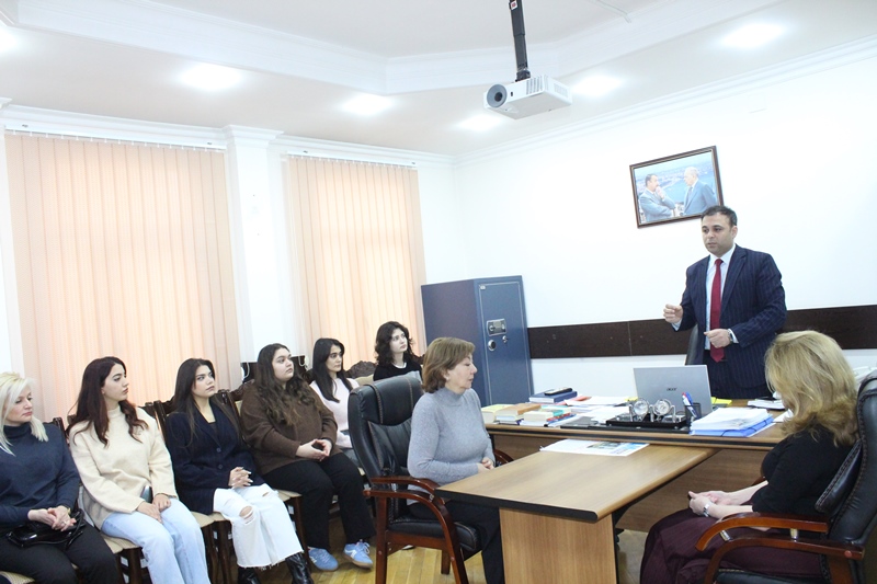 Bakı Slavyan Universitetinin tələbələri Folklor İnstitutunda elmi-tədqiqat təcrübəsinə başlayıblar