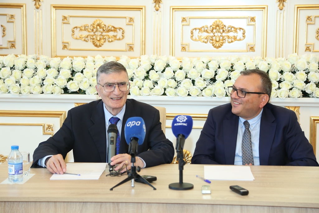 ANAS hosted a press conference of the Nobel Prize laureate Aziz Sancar