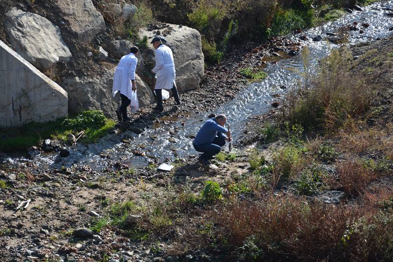 Radiasiya Problemləri İnstitutunun ekspedisiyası Şuşa və Laçın rayonlarında tədqiqatlar aparıblar