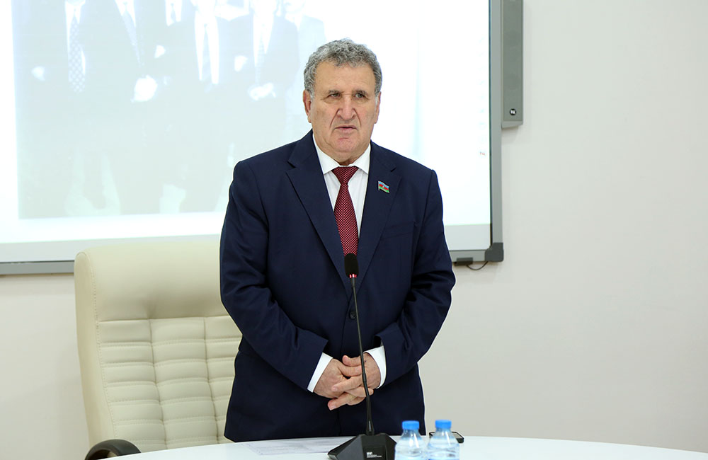 A scientific session themed “Image of Heydar Aliyev in Azerbaijan Literature: from Historical Reality to Ideal” was held