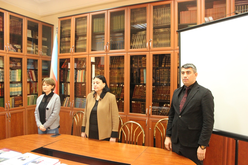 Şərqşünaslıq İnstitutunda “Qan yaddaşımız - Xocalı” adlı tədbir keçirilib