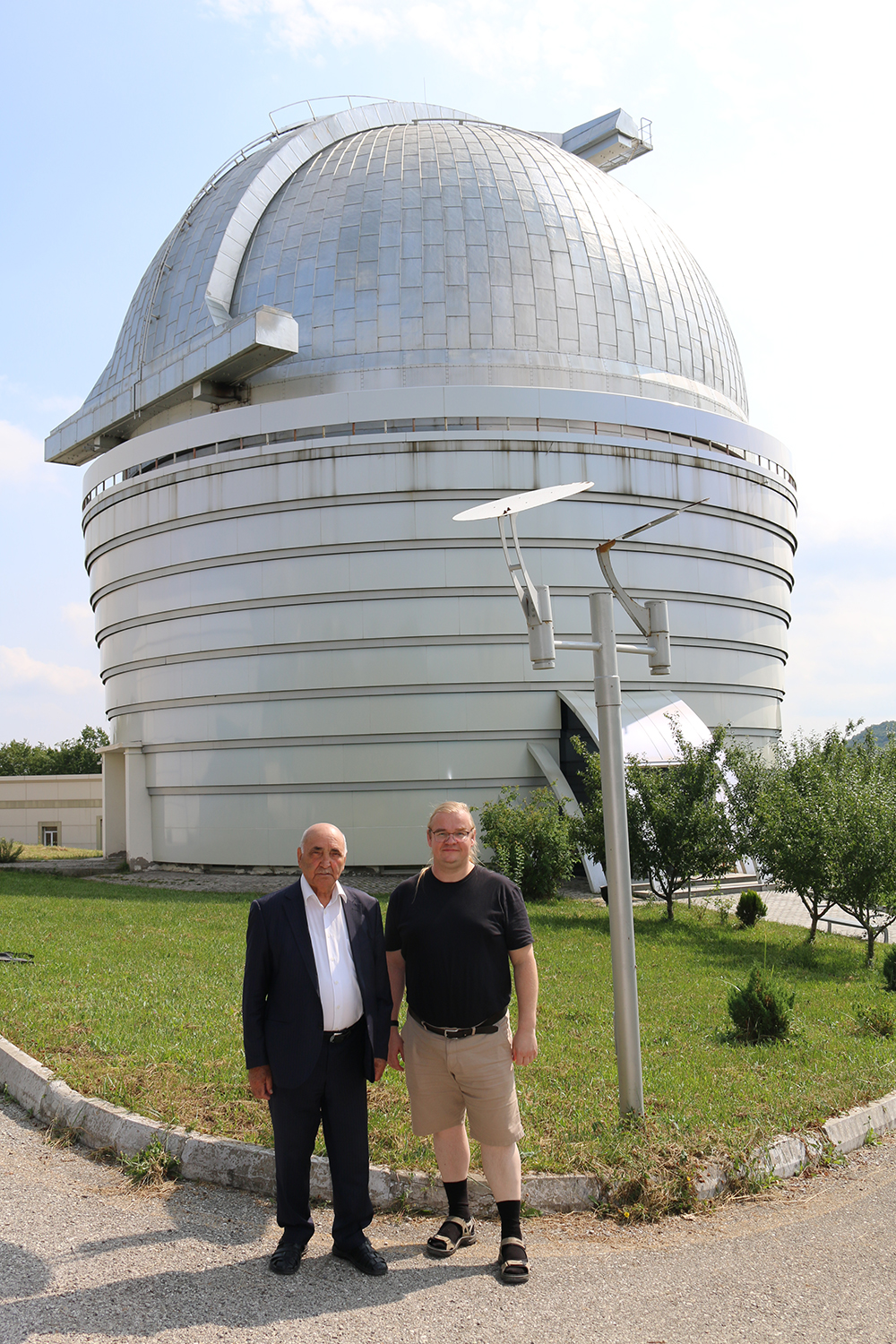 Estoniyanın Tartu Rəsədxanasının əməkdaşı Şamaxı Astrofizika Rəsədxanasında ezamiyyətdədir