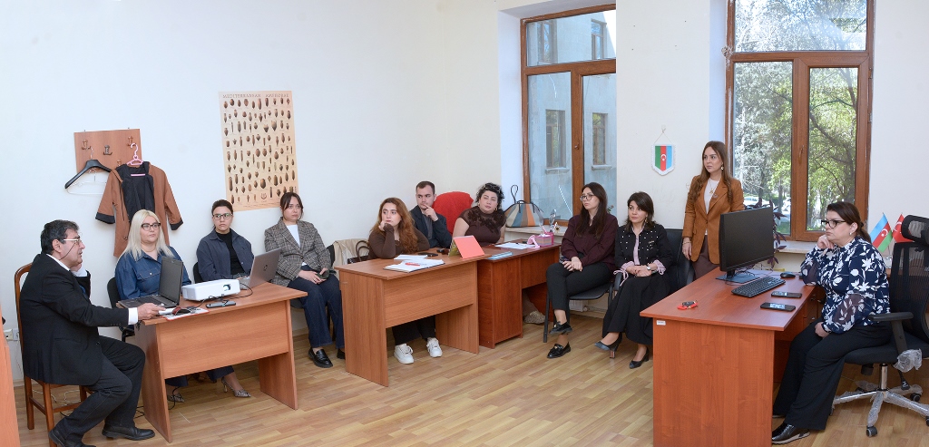 “Arxeoloji nəzəriyyə: klassik və müasir cərəyanlar” mövzusunda mühazirə keçirilib