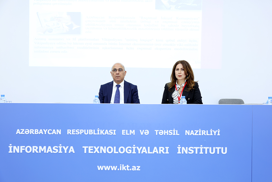 Kibertəhlükəsizlik və rəqəmsal kriminalistikanın aktual problemlərinə həsr olunmuş konfrans seksiya iclasları ilə davam edib