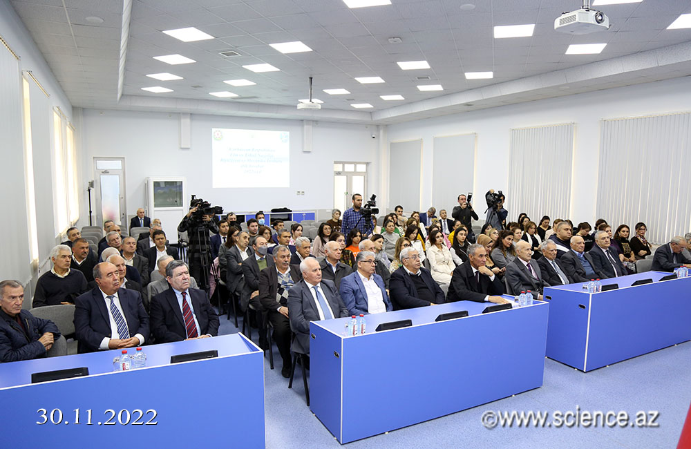 Президент НАНА принял участие в годовом отчете Института математики и механики