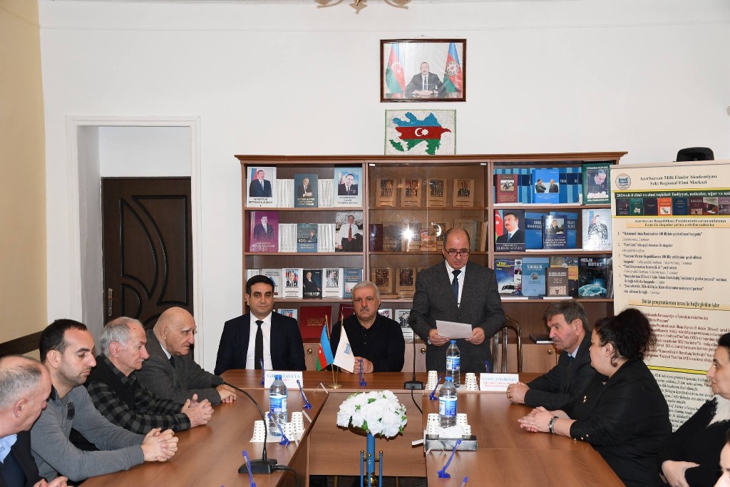 Şəki Regional Elmi Mərkəzində Xocalı soyqırımı qurbanlarının xatirəsi anılıb