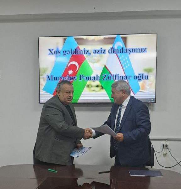 Mikrobiologiya İnstitutu ilə Özbəkistanın Mikrobiologiya İnstitutu arasında əməkdaşlıq memorandumu imzalanıb
