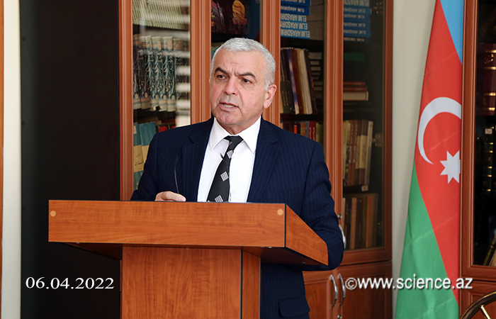 Academician Arif Hashimov met with scientists of the Division of Social Sciences