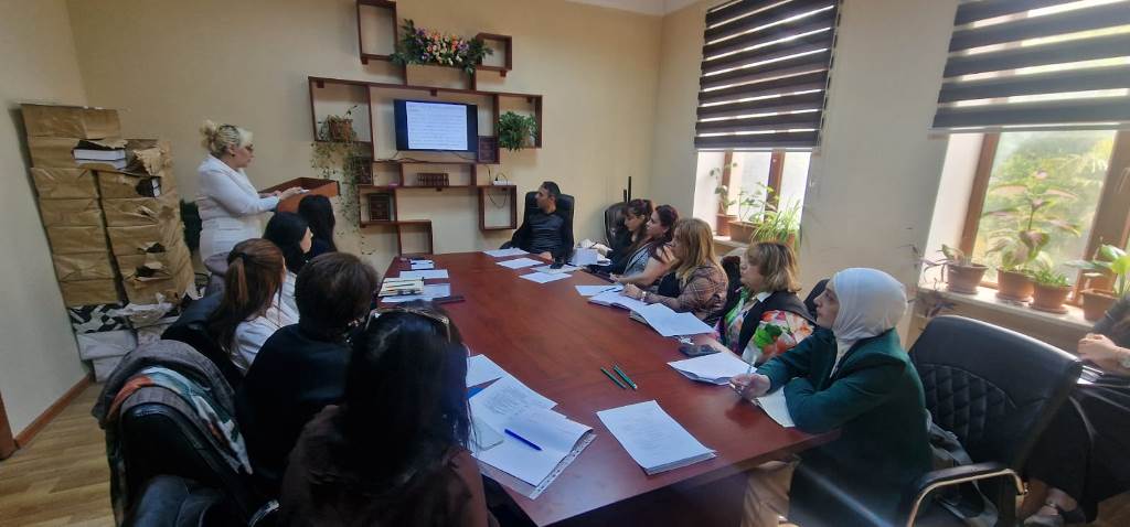 AMEA Rəyasət Heyəti aparatının Mülki müdafiə şöbəsində seminar-məşğələ