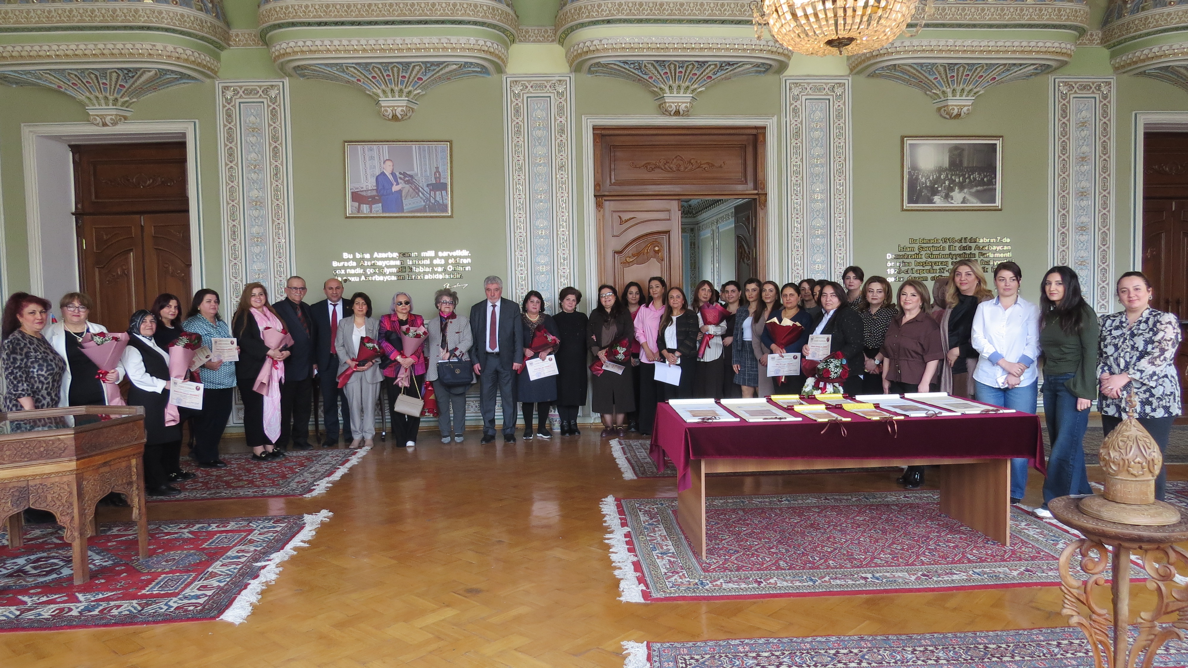 Əlyazmalar İnstitutunda “Elmin zərif gücü – qadınlar” adlı tədbir keçirilib