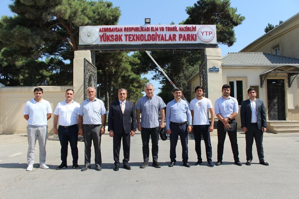 İstanbul Aydın Universitetinin professoru Yüksək Texnologiyalar Parkının qonağı olub