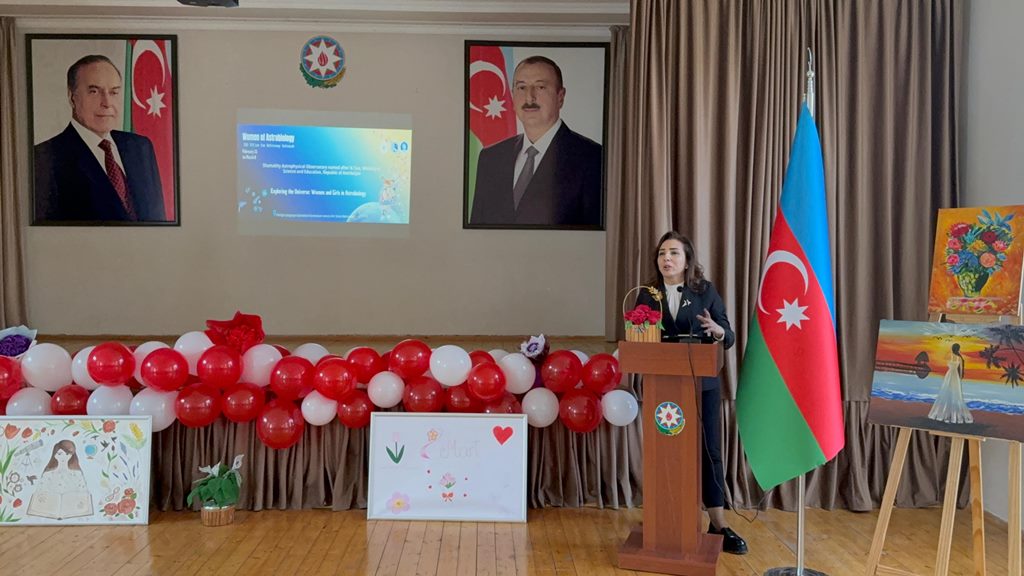 “Kainatın kəşfi: Astrobiologiyada qadınlar və qızlar” adlı maarifləndirici tədbir keçirilib