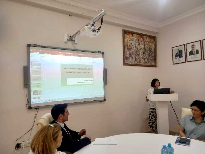 “Azərbaycan-Qazaxıstan ədəbi əlaqələri” mövzusunda seminar keçirilib