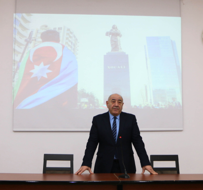 Seysmoloji Xidmət Mərkəzində Xocalı faciəsinin 34-cü ildönümünə həsr olunmuş tədbir keçirilib