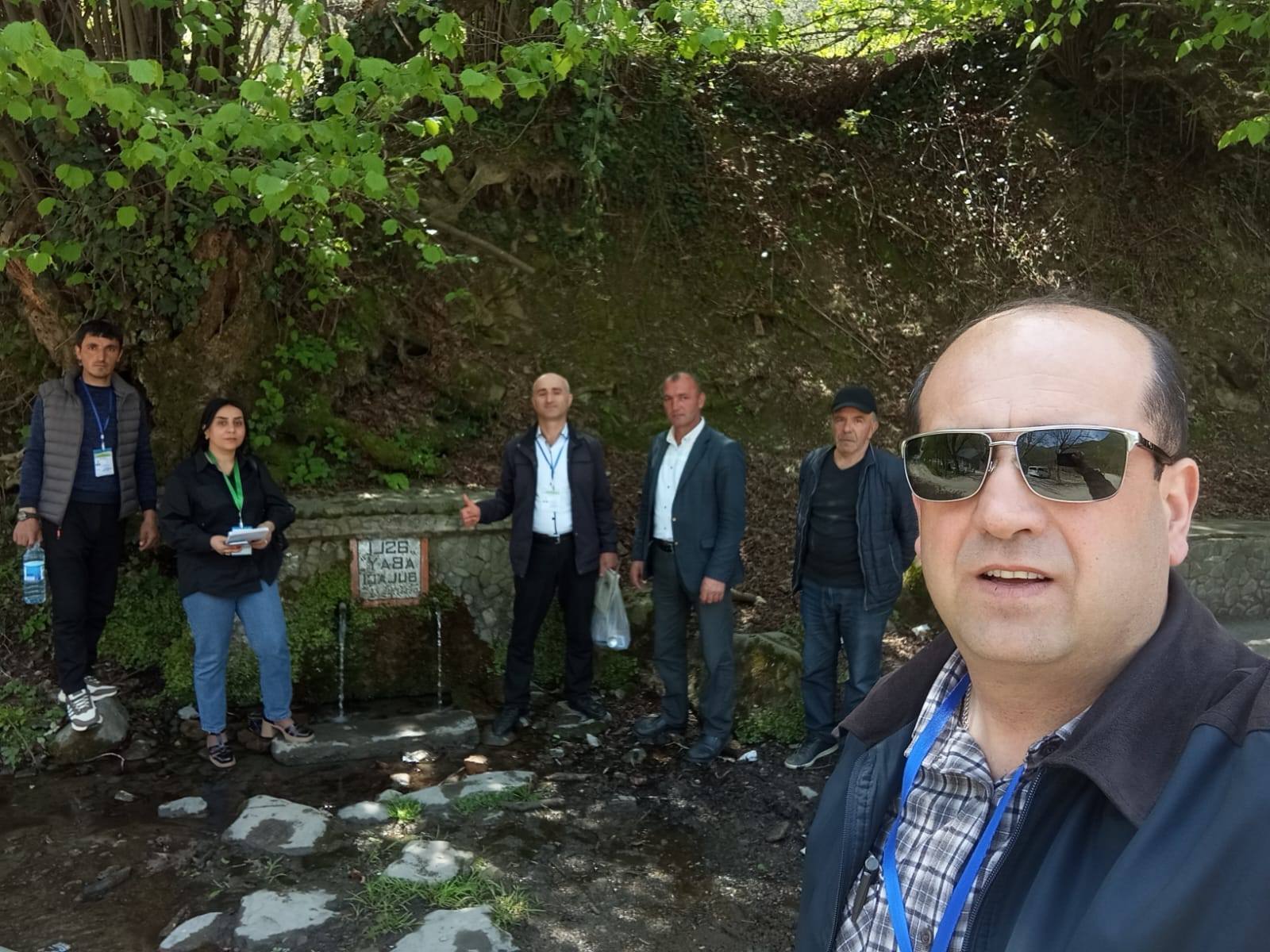 Şəki Regional Elmi Mərkəzinin əməkdaşları Qaxda ekoloji tədqiqatlar aparıblar