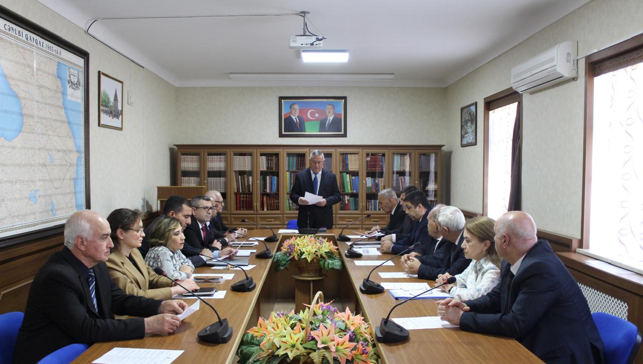 Naxçıvan Bölməsinin Rəyasət Heyətinin iclası keçirilib