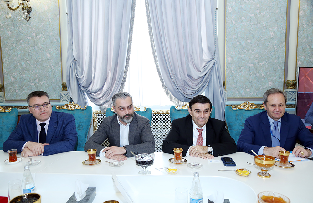 Akademik İsa Həbibbəyli Albaniya Aralıq Dənizi Universitetinin fəxri prezidenti  ilə görüşüb