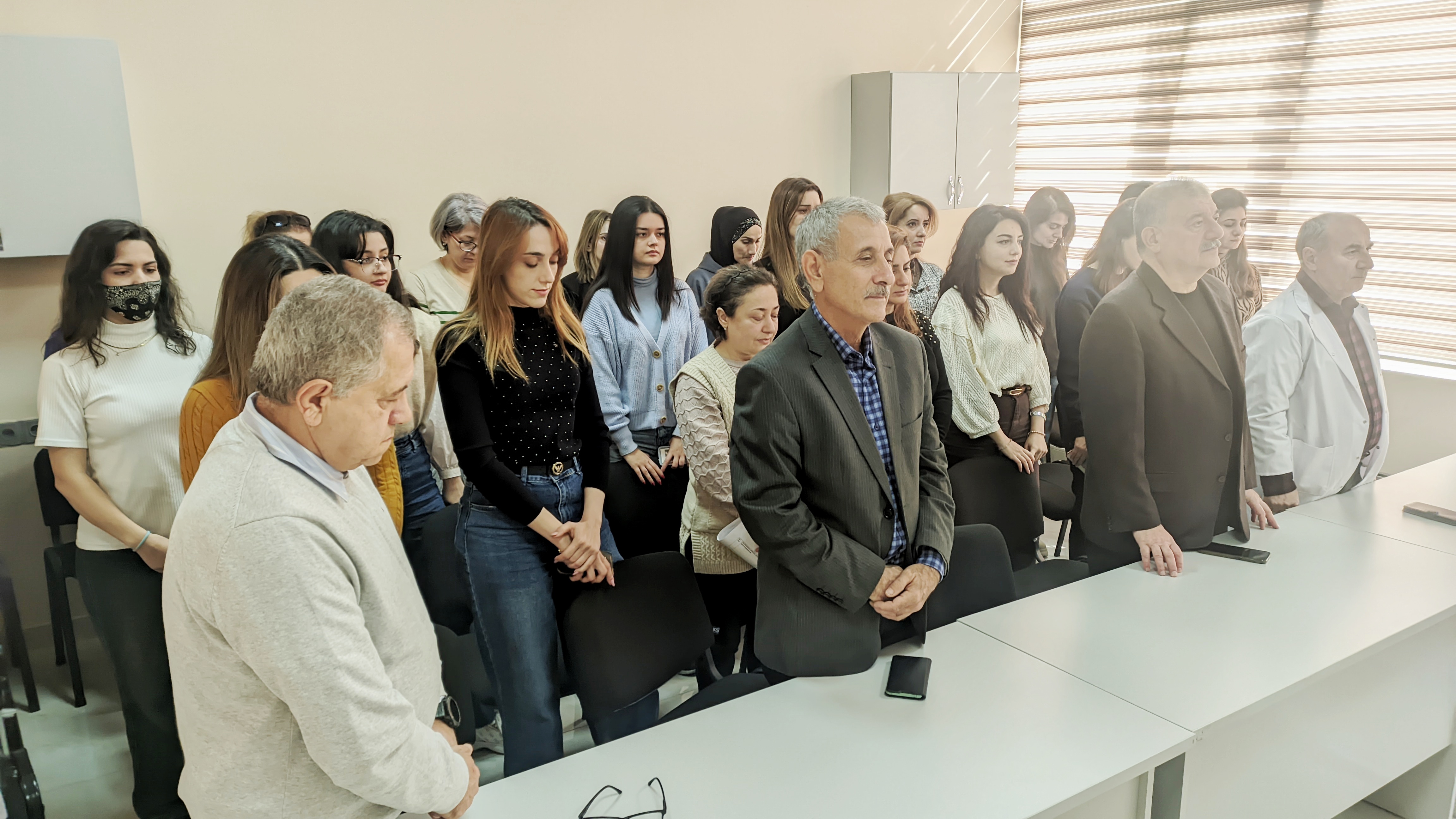 Biofizika İnstitutunda Zəfər Günü və  Dövlət Bayrağı Gününə həsr olunmuş tədbir keçirilib