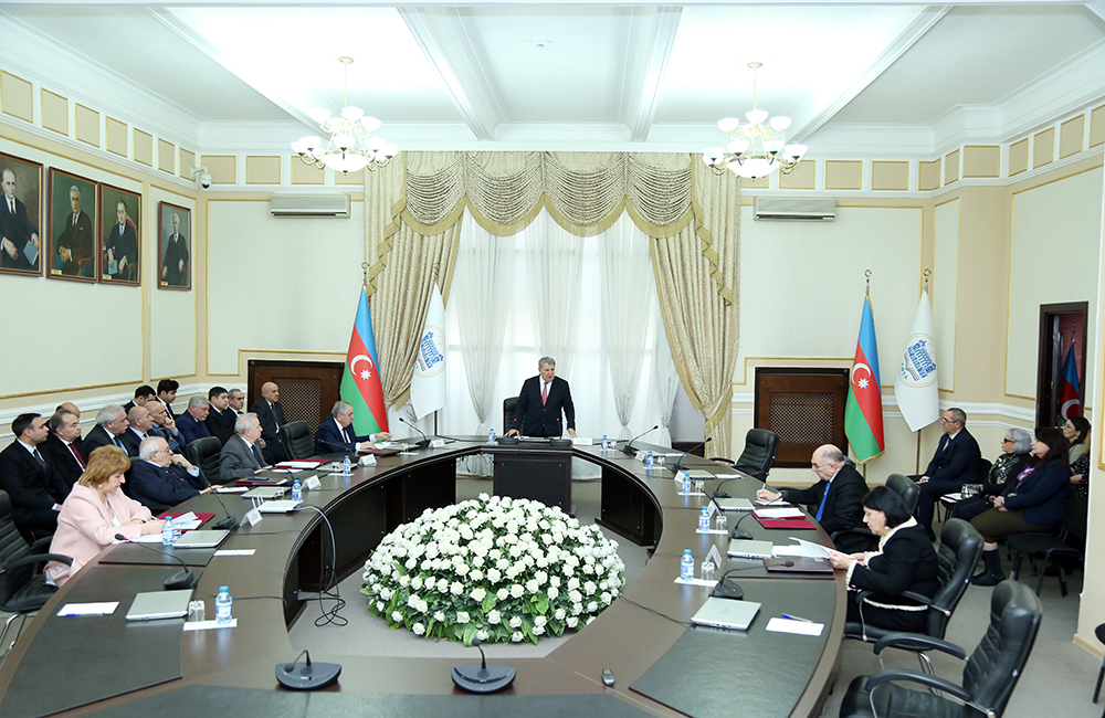 Several important issues were discussed at the meeting of the Presidium of ANAS