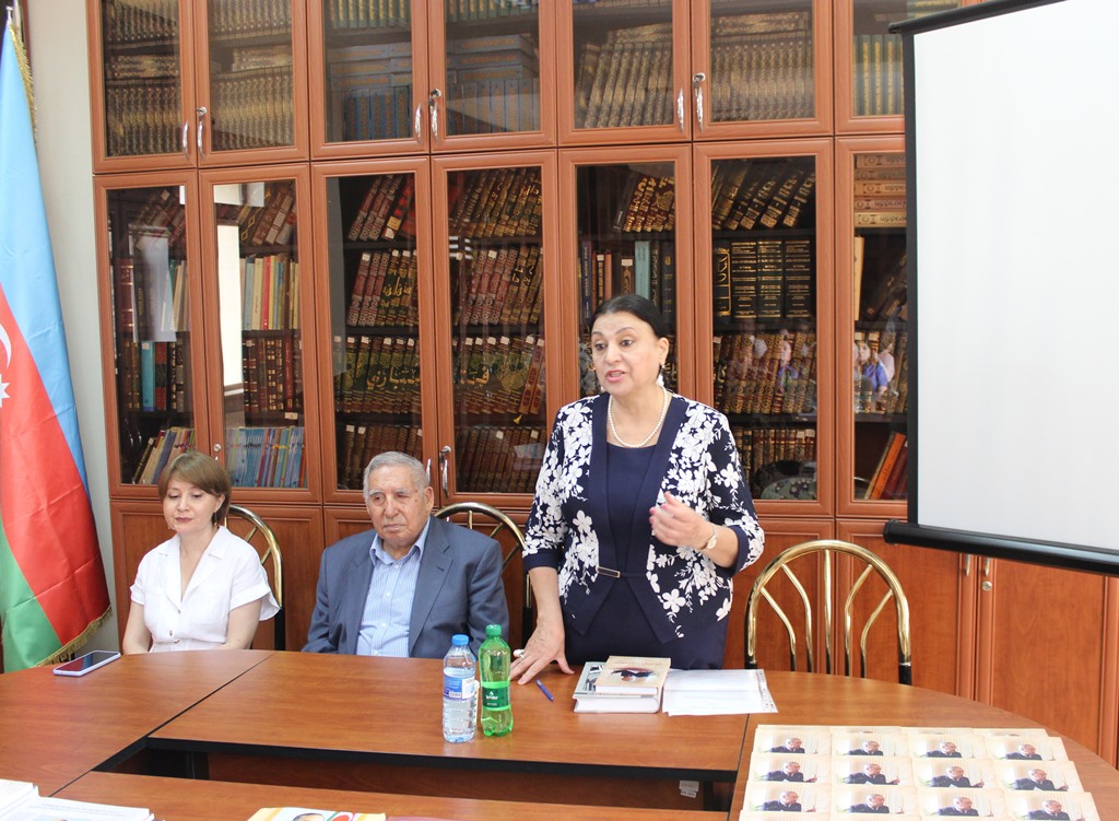 Şərqşünaslıq İnstitutunda professor Vilayət Cəfərovun 85 illik yubileyi qeyd edilib
