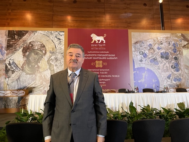 Azərbaycanlı alim Gürcüstanda keçirilən beynəlxalq simpoziumda iştirak edib
