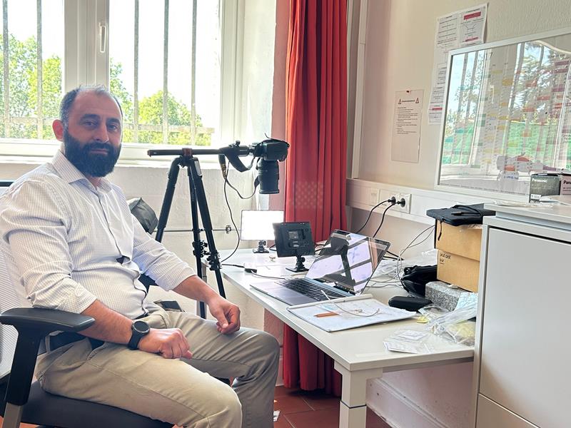 Azərbaycanlı alim Almaniyada TraCer laboratoriyasında aparılan tədqiqatlarda iştirak edib